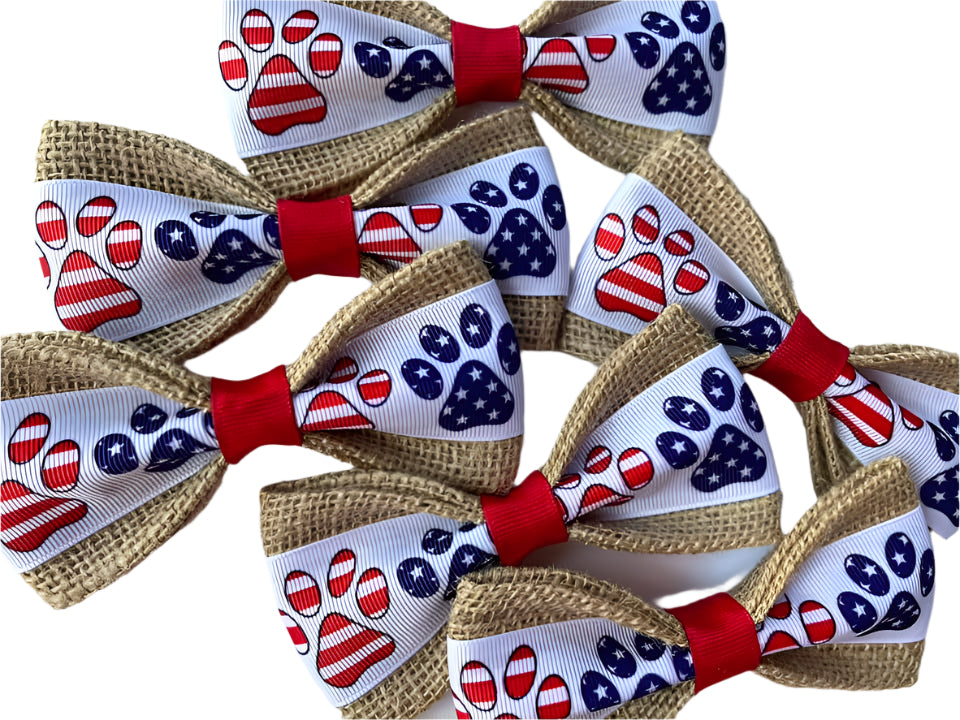 Patriotic Paw Print