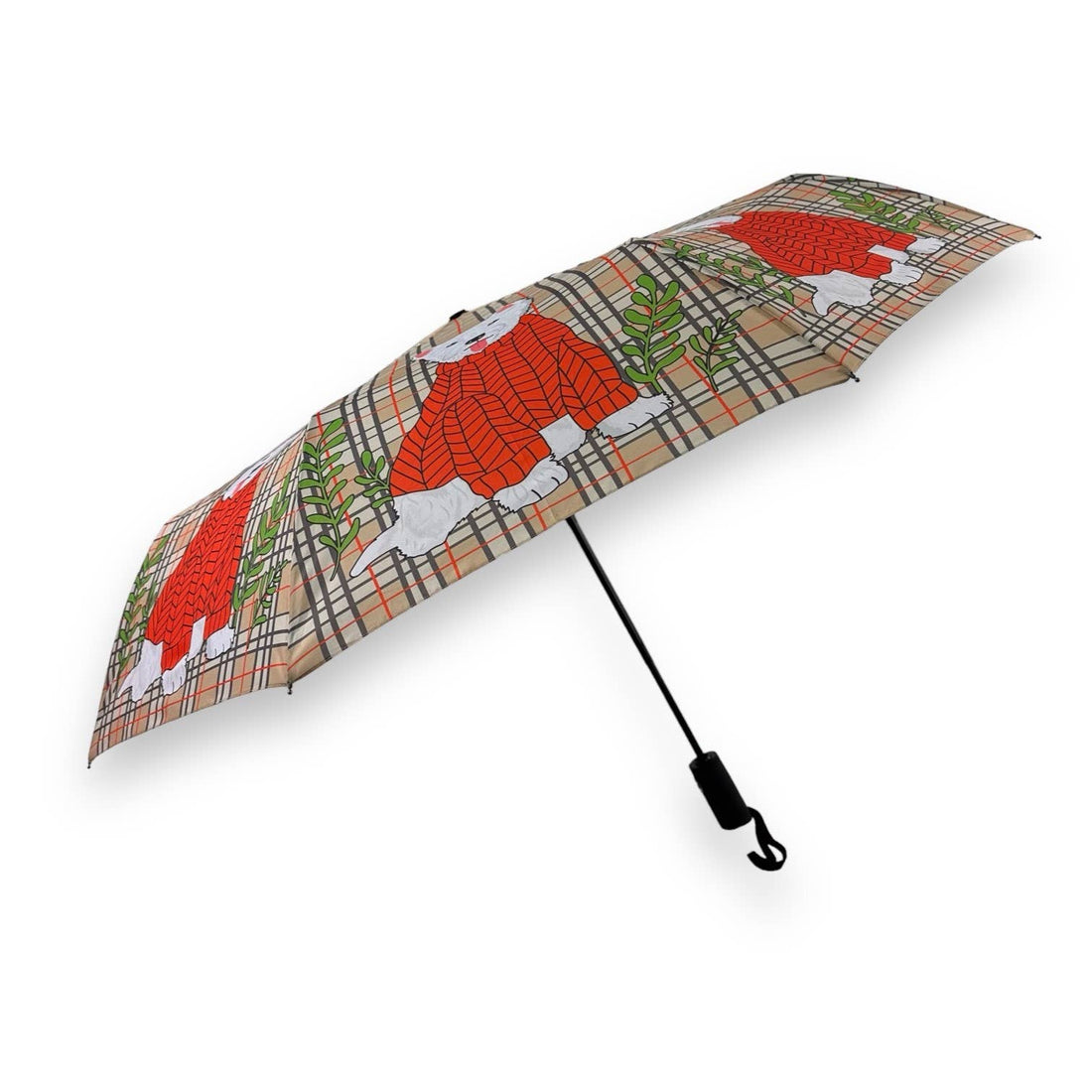 West Highland Terrier Plaid Umbrella