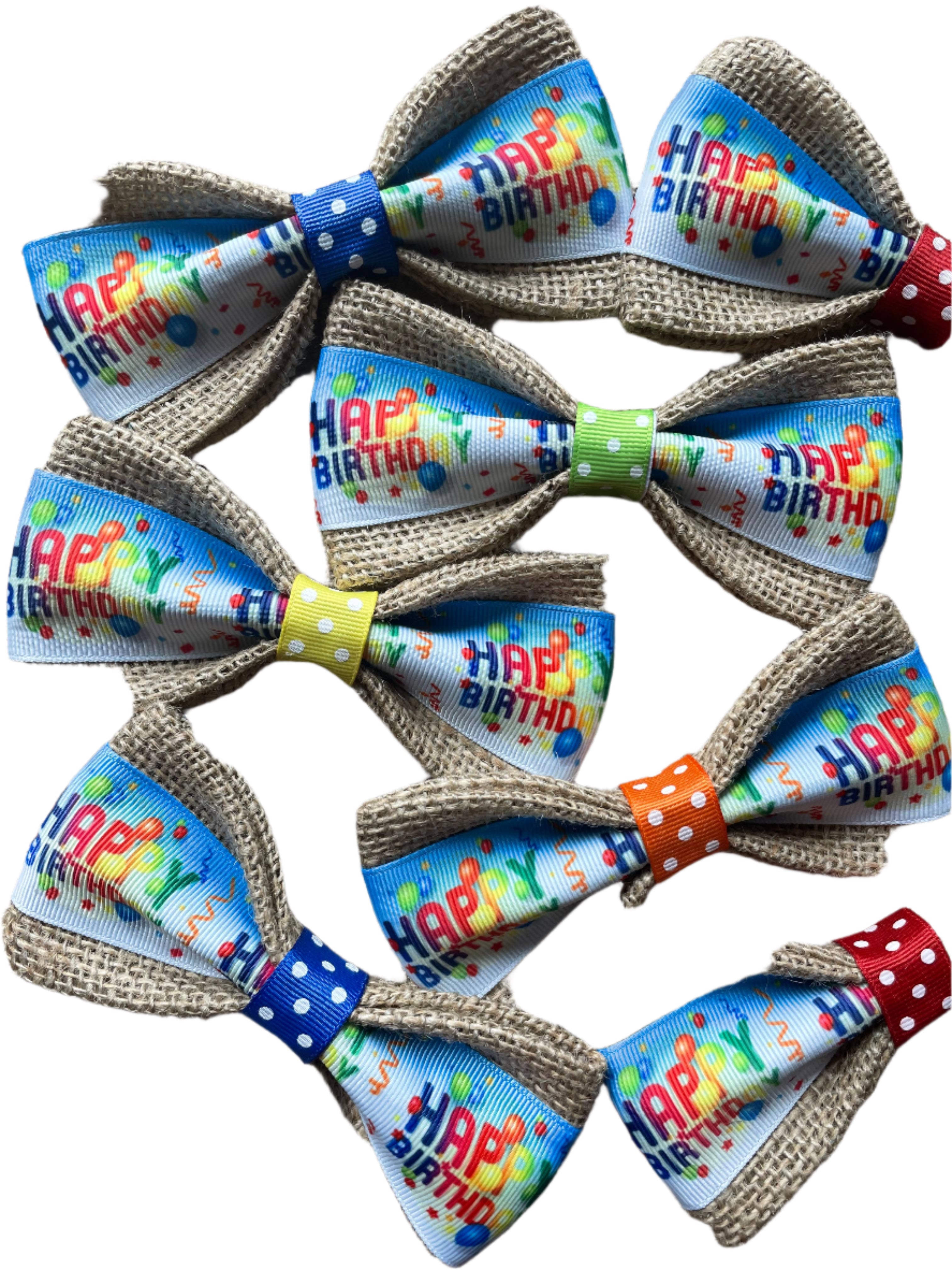 Happy Birthday Polka Dot Center