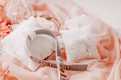 Wedding Ring Bearer Pillow For Dog Collar