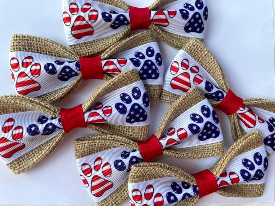 Patriotic Paw Print