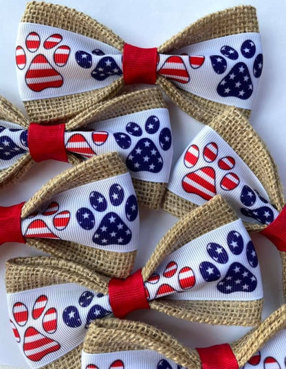 Patriotic Paw Print