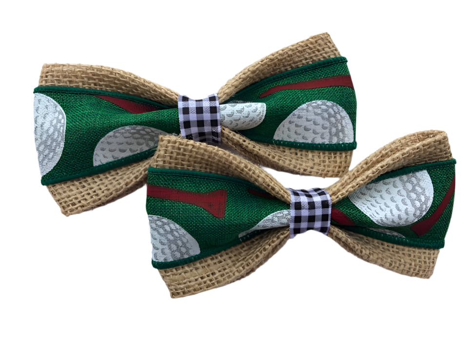 Golf Balls &amp; Tees Bow