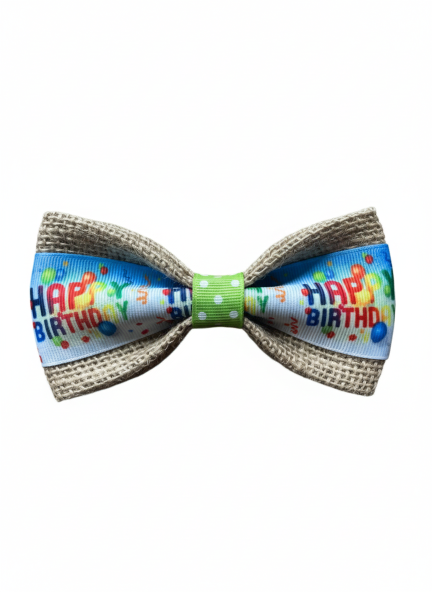 Happy Birthday Polka Dot Center