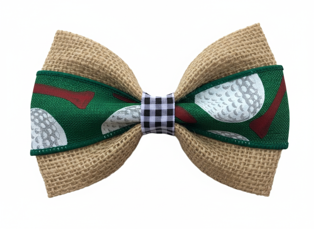 Golf Balls &amp; Tees Bow