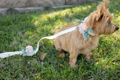 Floral Decor for Dog Collar | Ring Bearer Dog